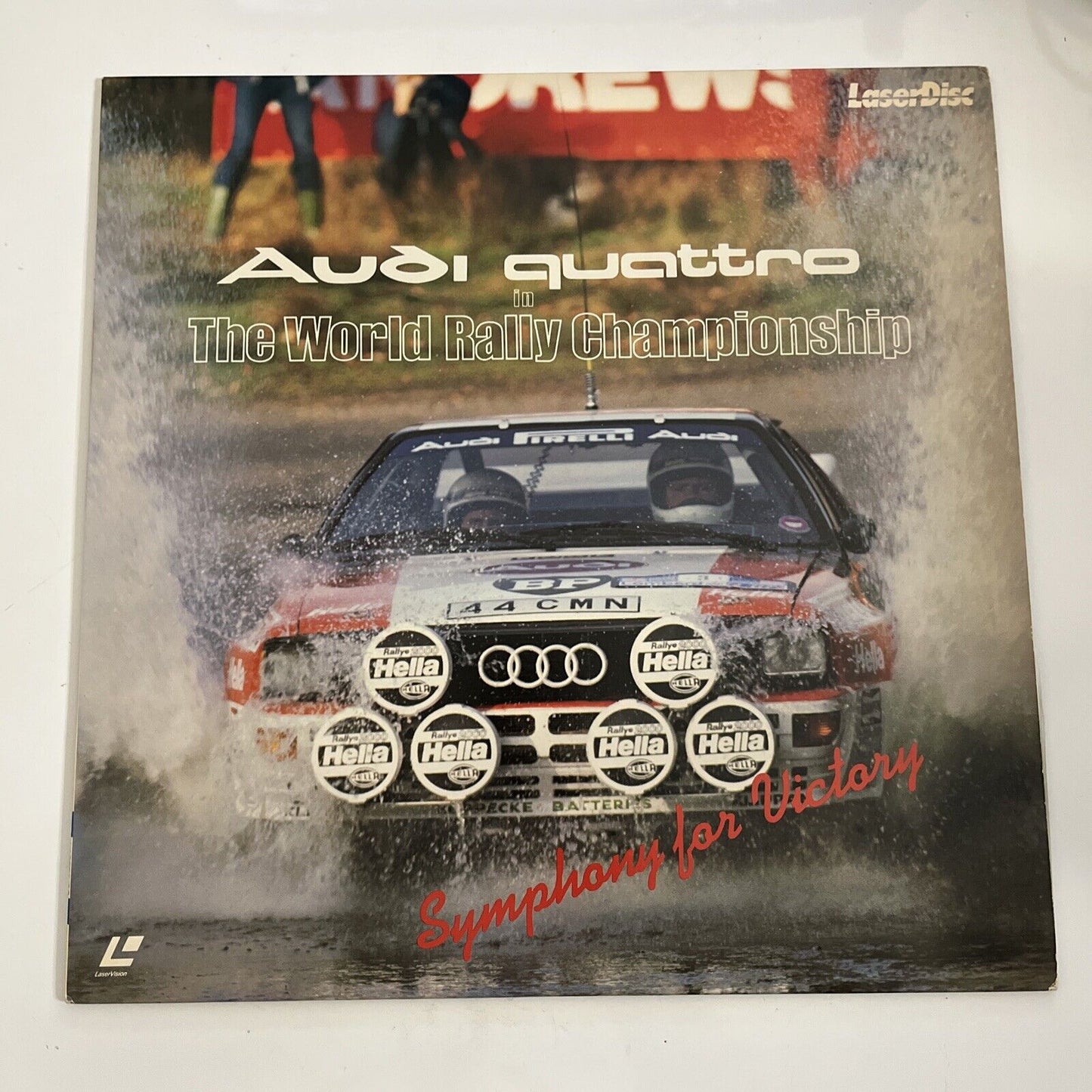 Audi Quattro World Rally Championship Laserdisc LD 1994 Japan SS058-0021
