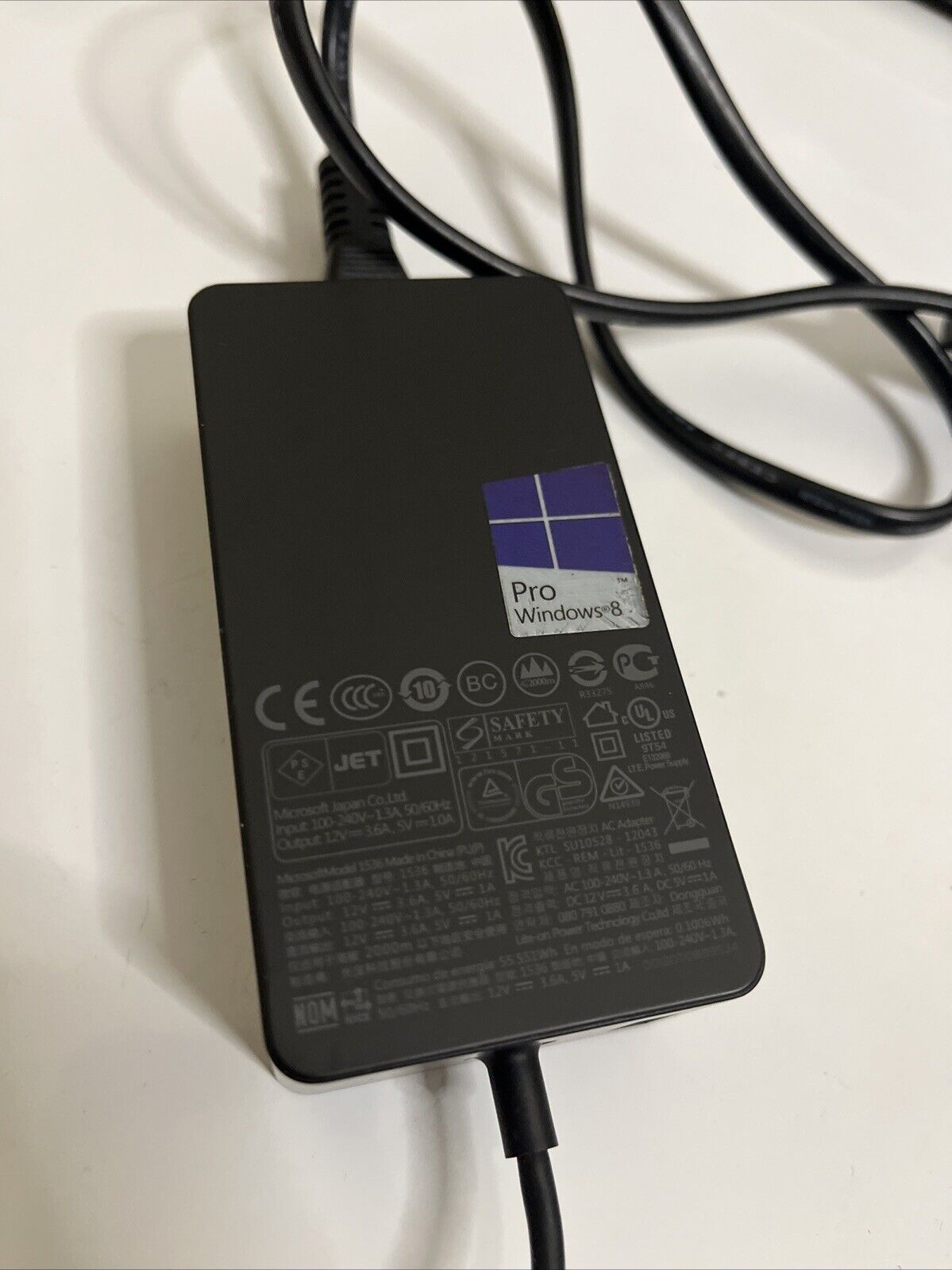 Genuine Official Microsoft Surface Pro 2 Charger Model 1536 Power Supp