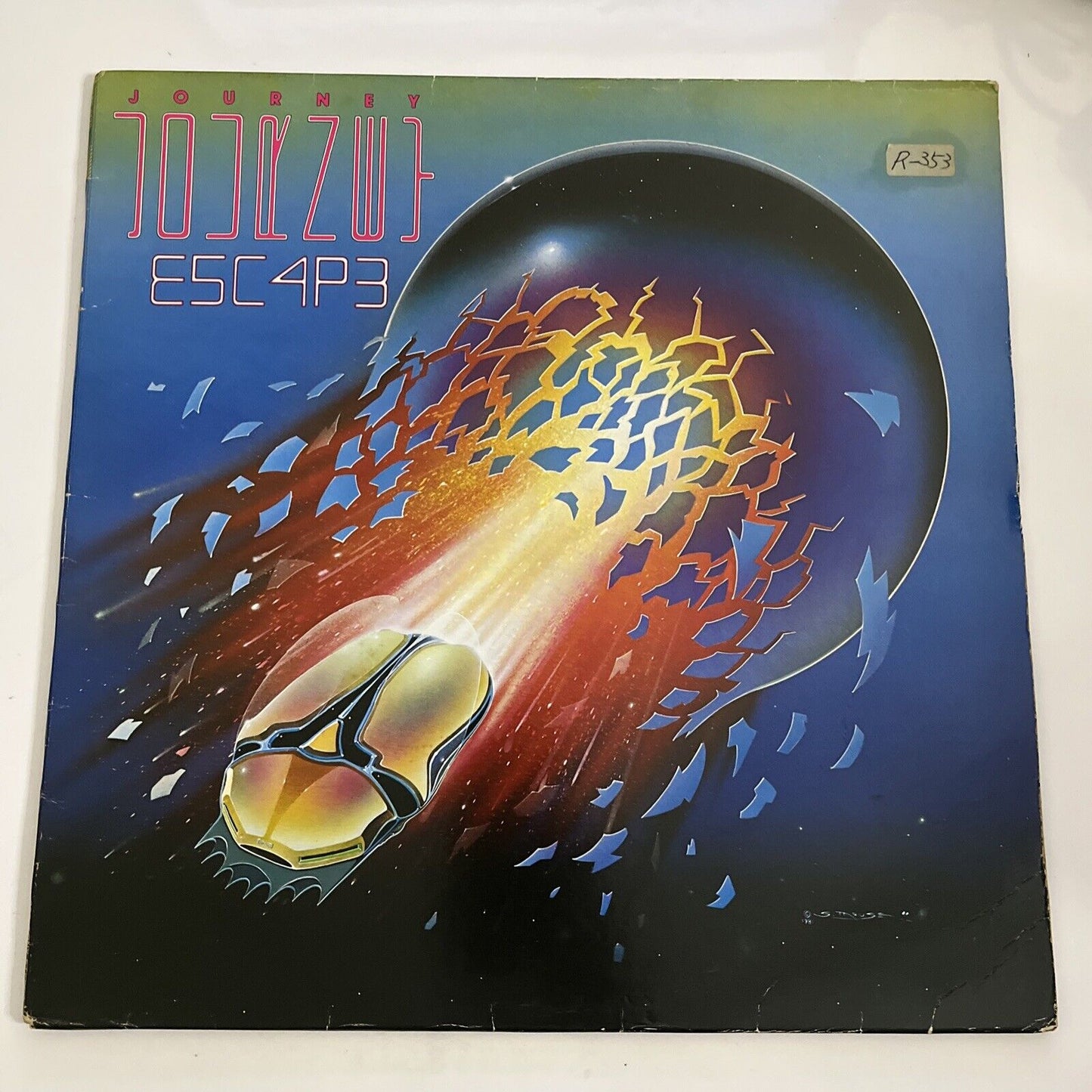 Journey – Escape LP 1981 Vinyl Record CBS Sony Records Japan 30AP 2138