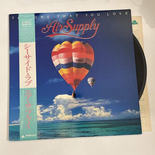 Air Supply – The One That You Love 1981 LP Vinyl Record Obi Japan Arista25RS-127