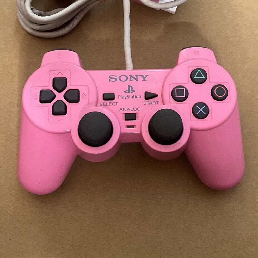 Genuine Official Sony PlayStation PS2 DualShock 2 Pink Controller ...