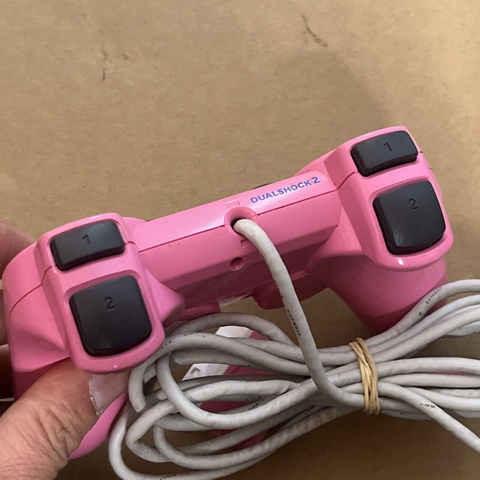 Genuine Official Sony PlayStation PS2 DualShock 2 Pink Controller ...