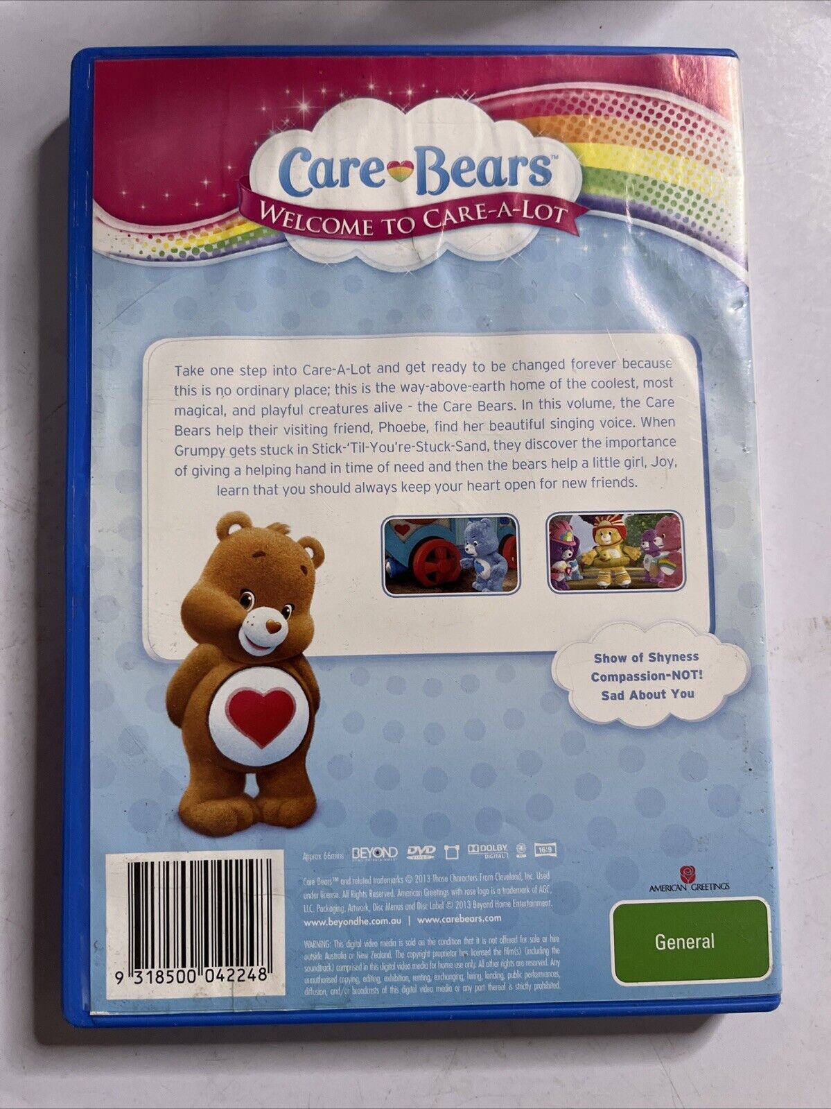 Care Bears Making Friends (DVD, 2013) Animation Region 4