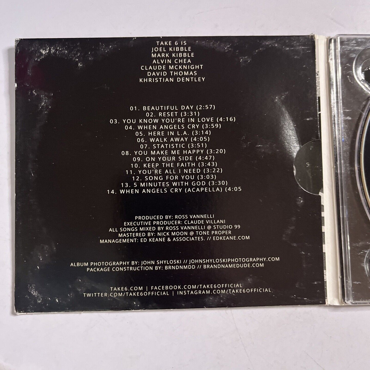 Believe by Take 6 (CD, 2016) Digipak Album