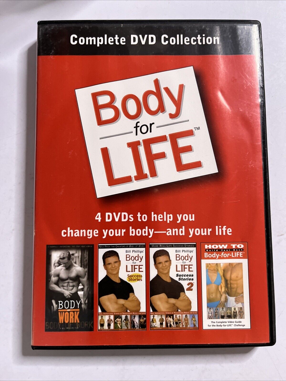 Body For Life Complete DVD Collection (DVD, 4-Disc Set) All Regions ...