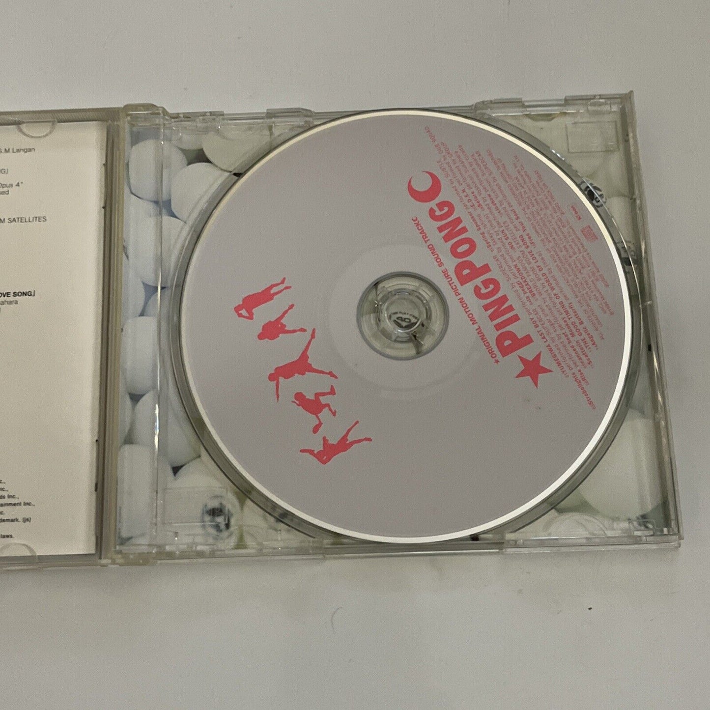 Ping Pong Original Motion Picture Soundtrack (CD, 2002) Japan Ki/oon KSCL 454