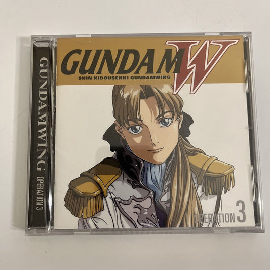 Gundam W: Shin Kidousenki Gundam Wing Operation 3 (CD, 1995) Anime Soundtrack