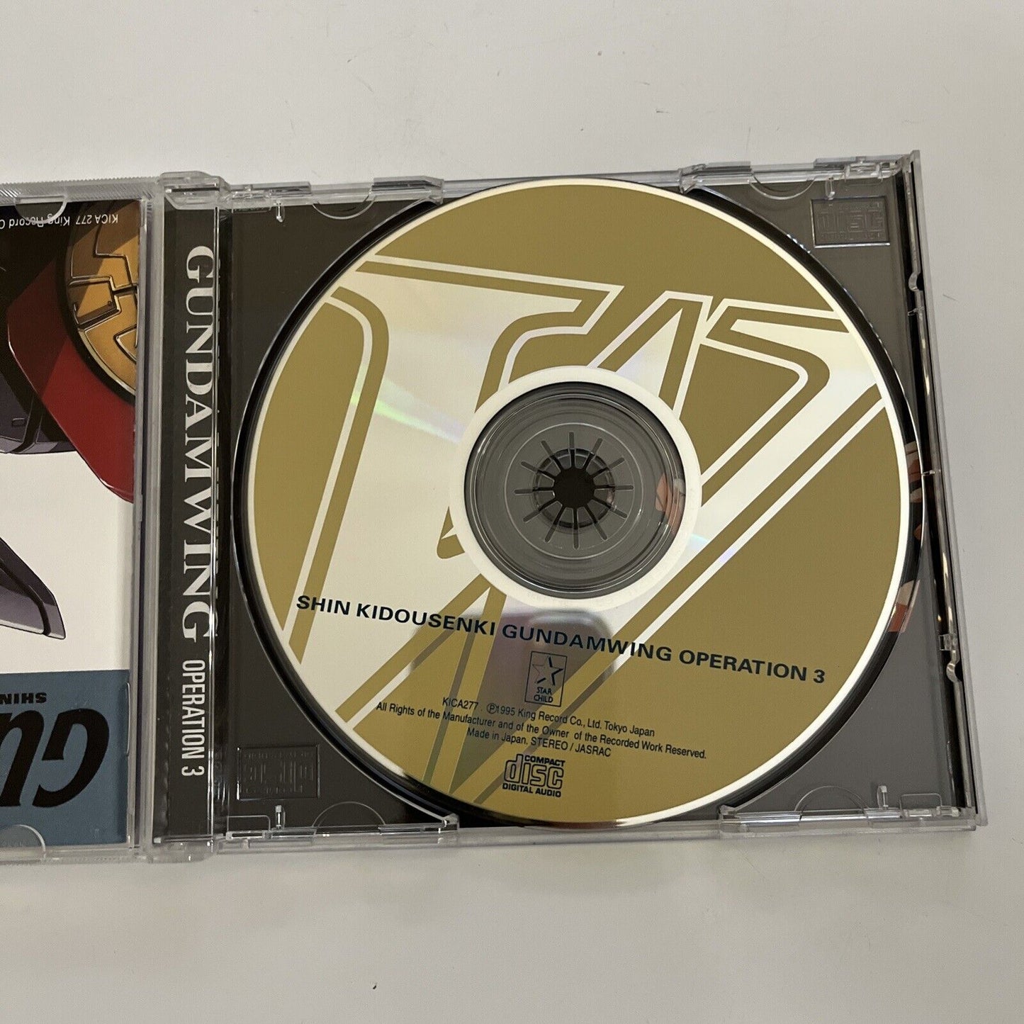 Gundam W: Shin Kidousenki Gundam Wing Operation 3 (CD, 1995) Anime Soundtrack