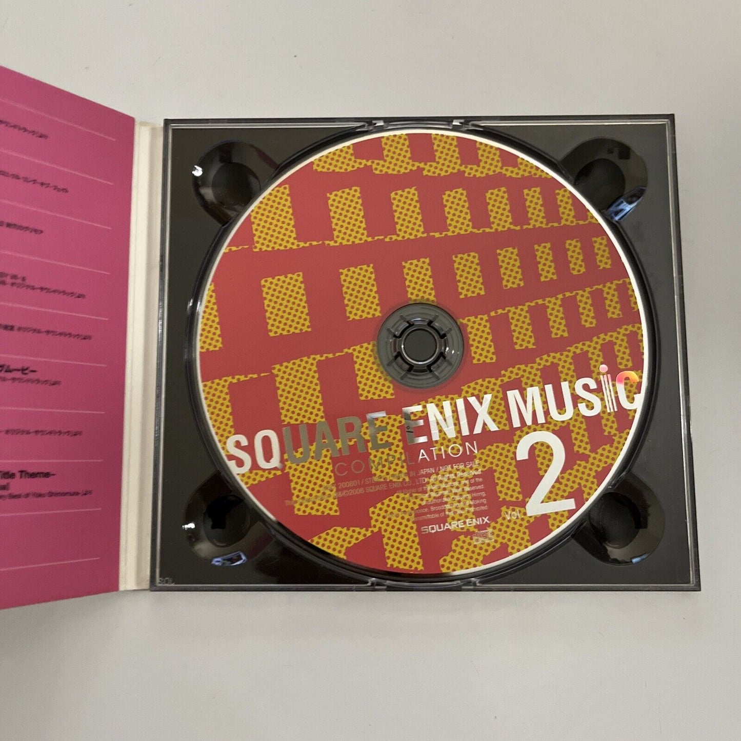 Square Enix Music Compilation Volume 2 (CD, 2008) Digipak Promo SQEX 200801