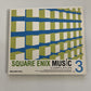 Square Enix Music Compilation Volume 3 (CD, 2009) Album Promo SQEX 200901