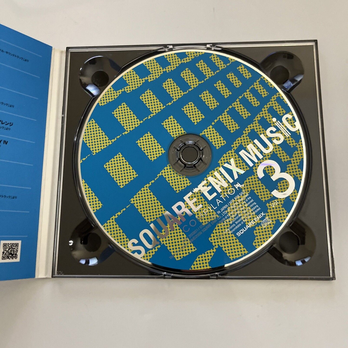 Square Enix Music Compilation Volume 3 (CD, 2009) Album Promo SQEX 200901