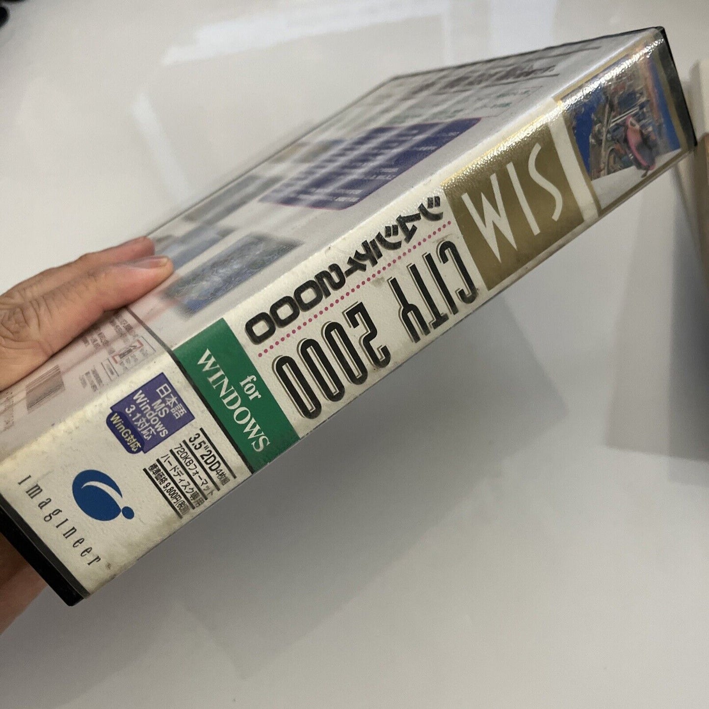 Sim City 2000 PC Japanese 1995 Floppy Disk Big Box Game Complete