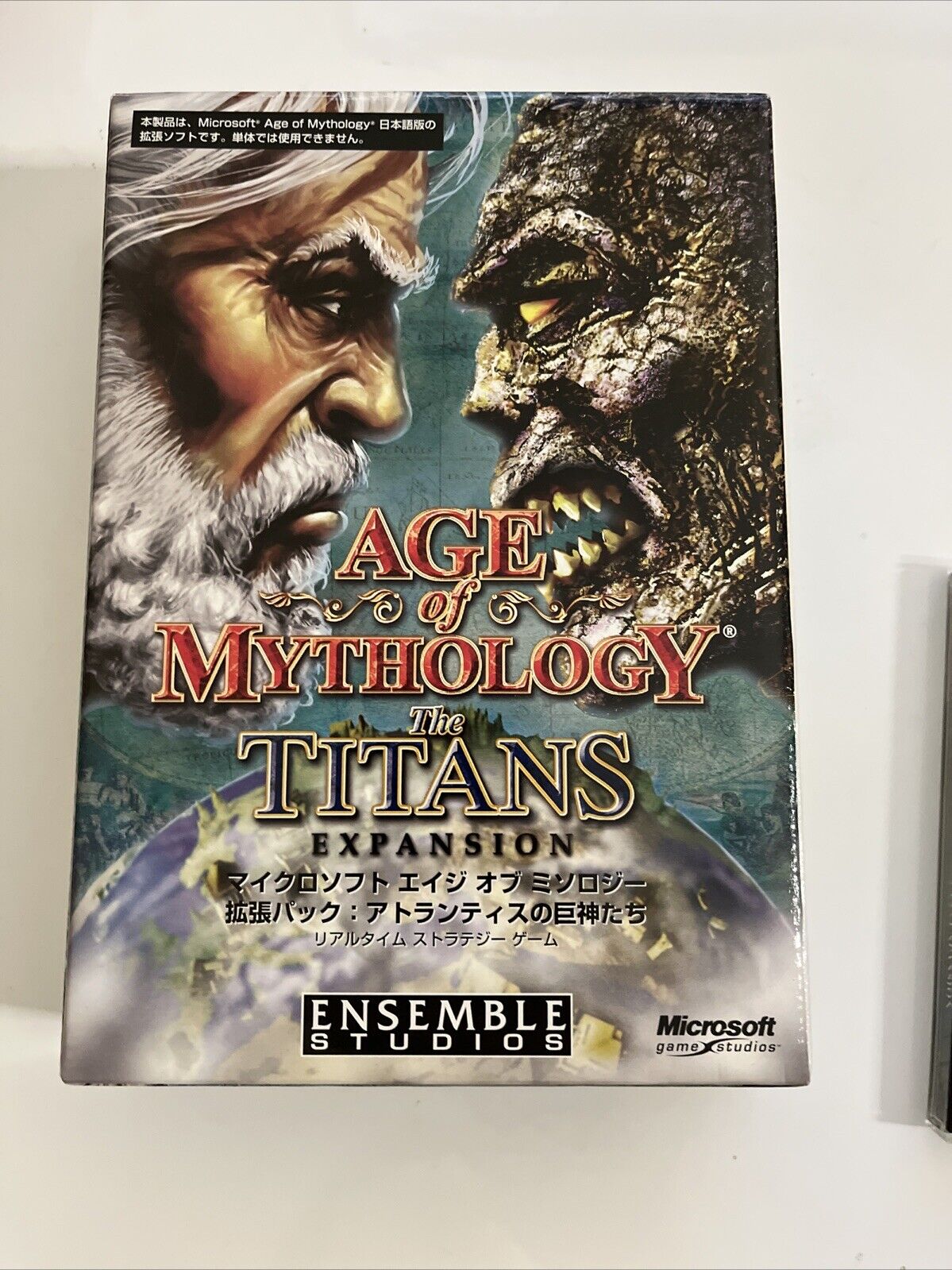 Age Of Mythology: Titans Expansion  PC Windows CD-ROM Strategy Japanese Complete