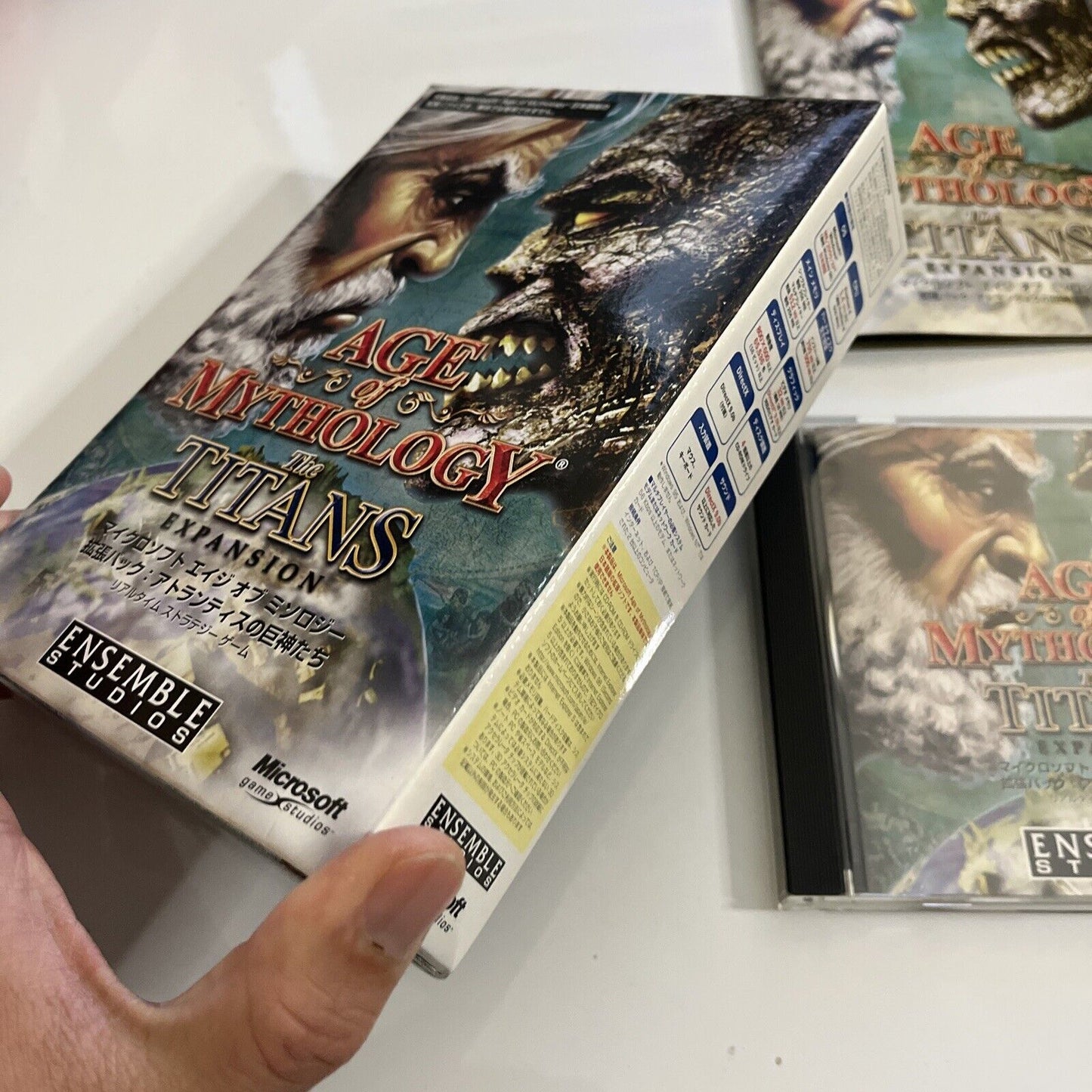 Age Of Mythology: Titans Expansion  PC Windows CD-ROM Strategy Japanese Complete