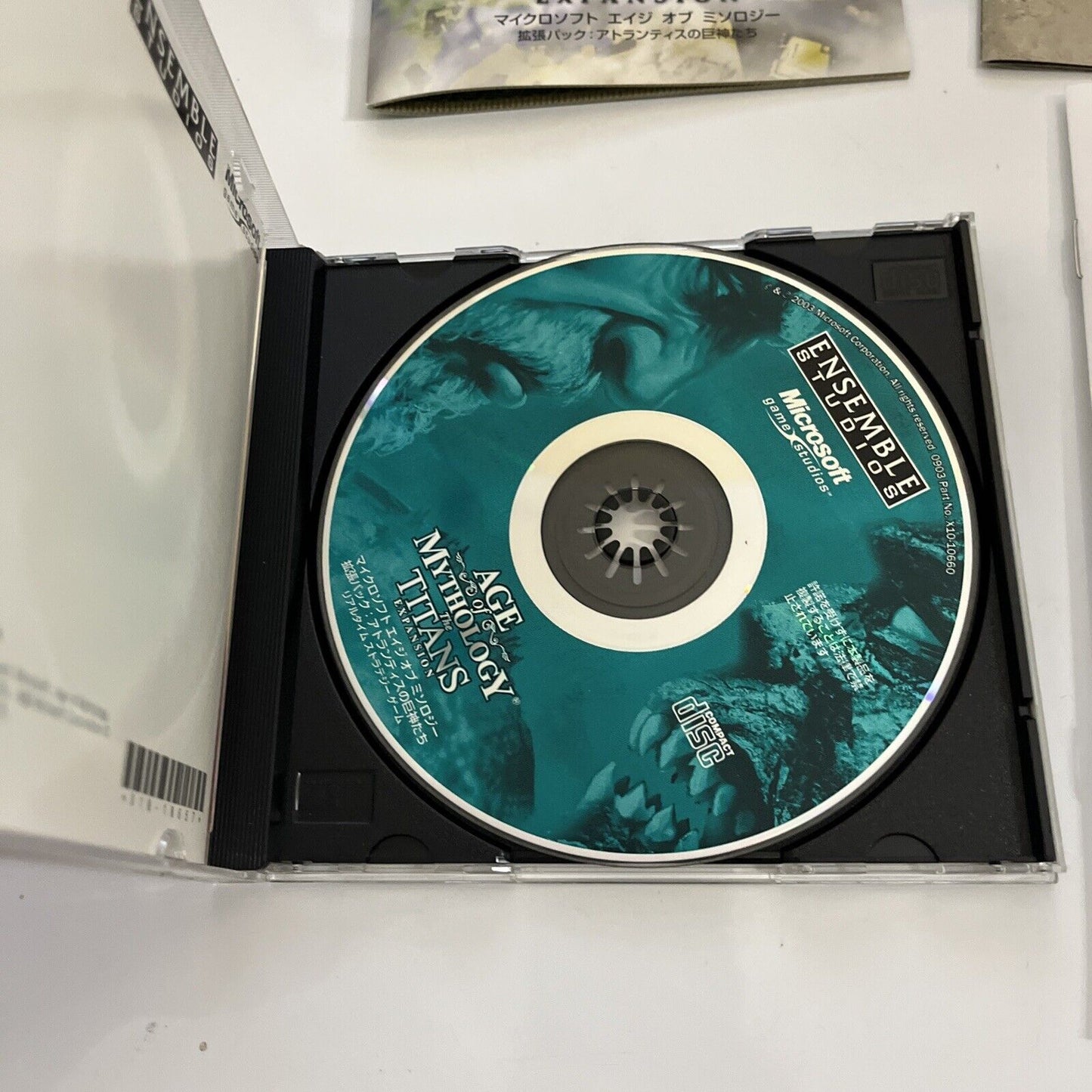 Age Of Mythology: Titans Expansion  PC Windows CD-ROM Strategy Japanese Complete
