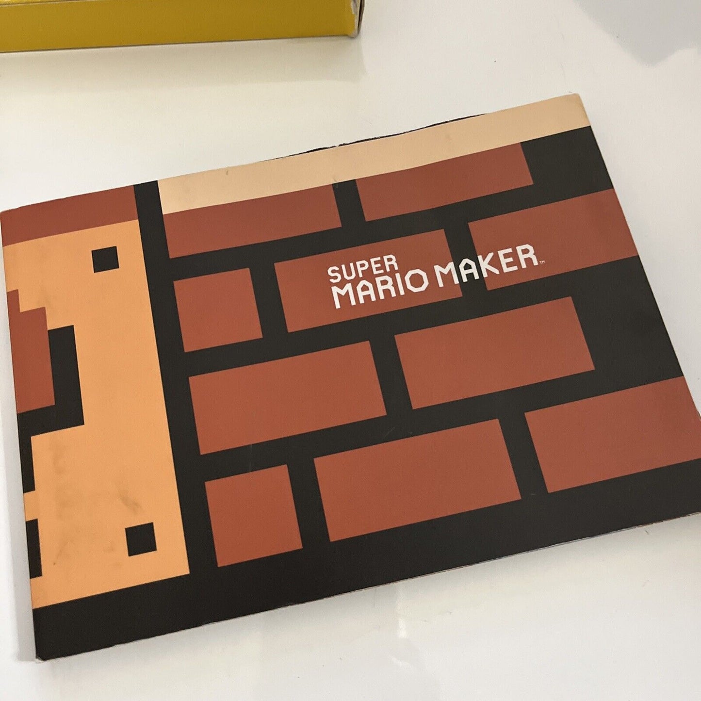 Super Mario Maker Wii U with Art Book  Nintendo WiiU 2015 NTSC-J JAPAN Complete