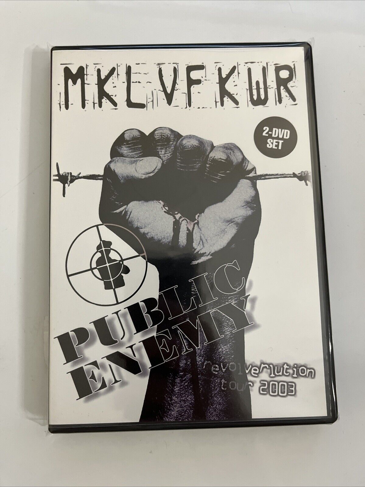 Public Enemy MKLVFCKWR Revolverlution Tour 2003 (DVD, 2004, 2-Disc Set) NEW