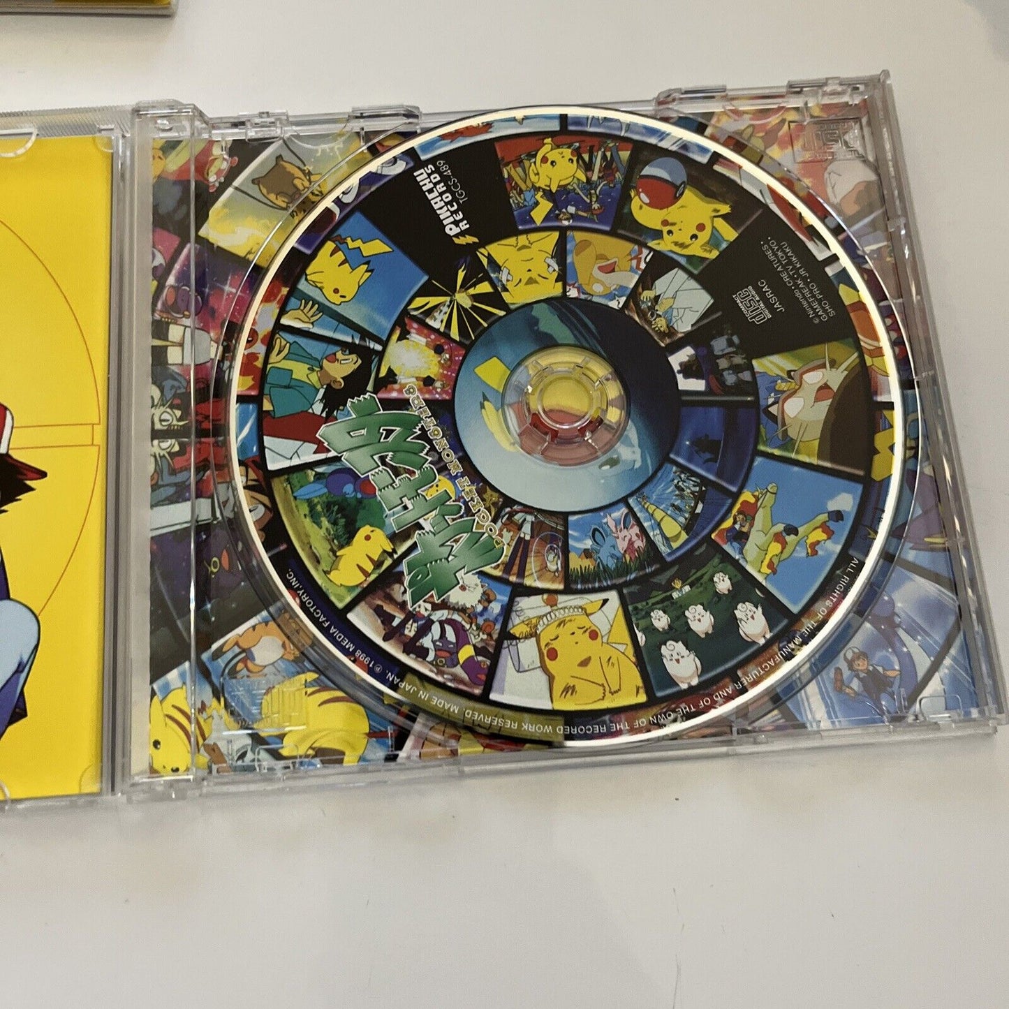 Pokémon Sound Anime Collection (CD, 1998, 2-Disc) Anime Music Album Japan