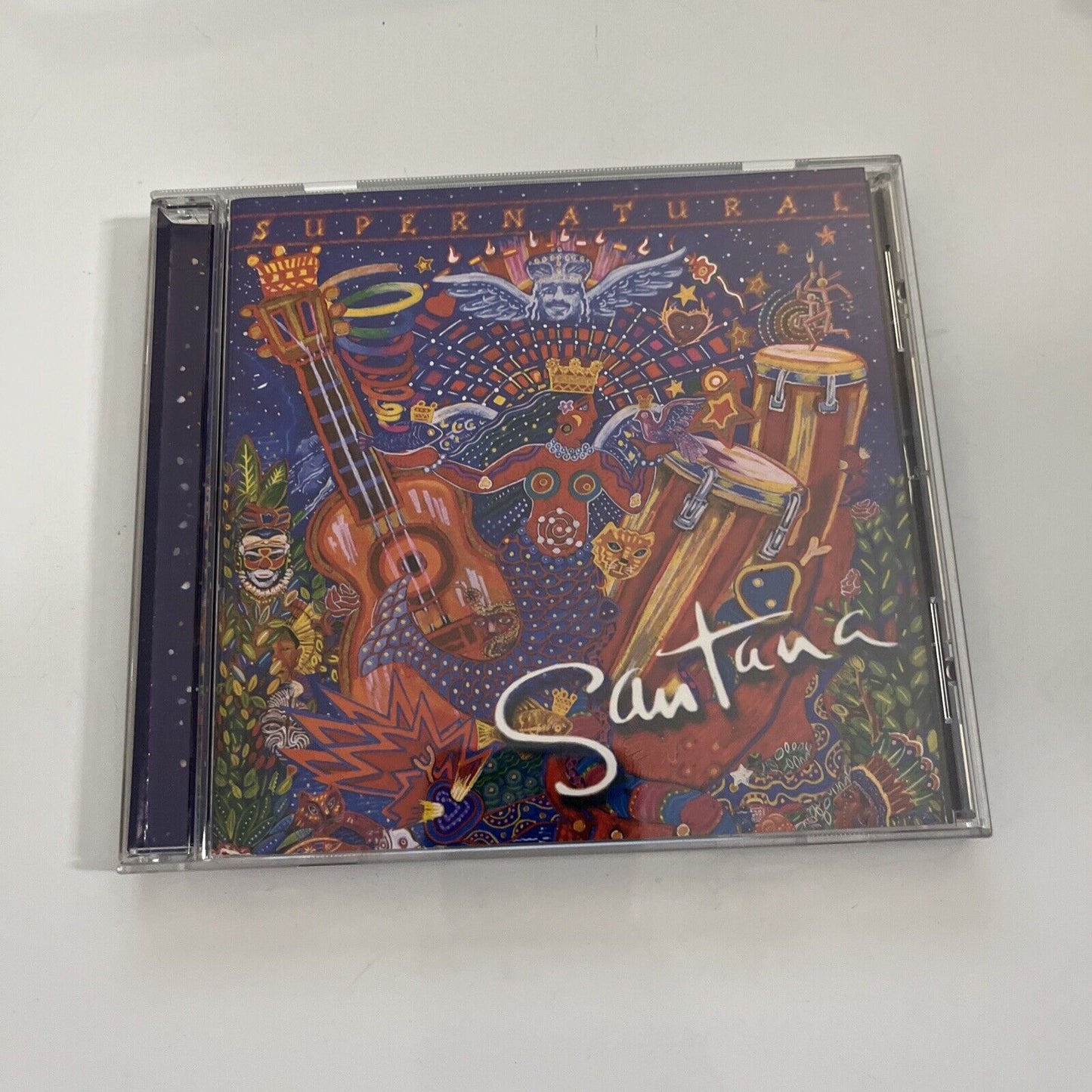 Supernatural by Santana (CD, 1999) Obi Japan Arista Records BVCA-21027