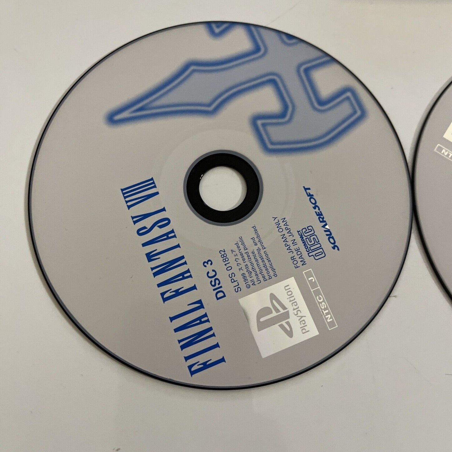 Final Fantasy VIII 8  PS1 Sony PlayStation NTSC-J JAPAN Squaresoft 1999 Game