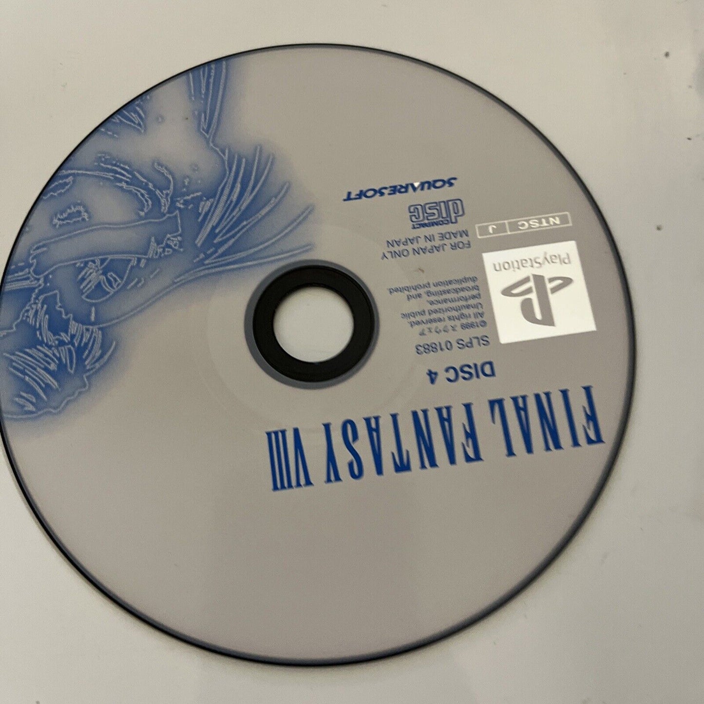 Final Fantasy VIII 8  PS1 Sony PlayStation NTSC-J JAPAN Squaresoft 1999 Game