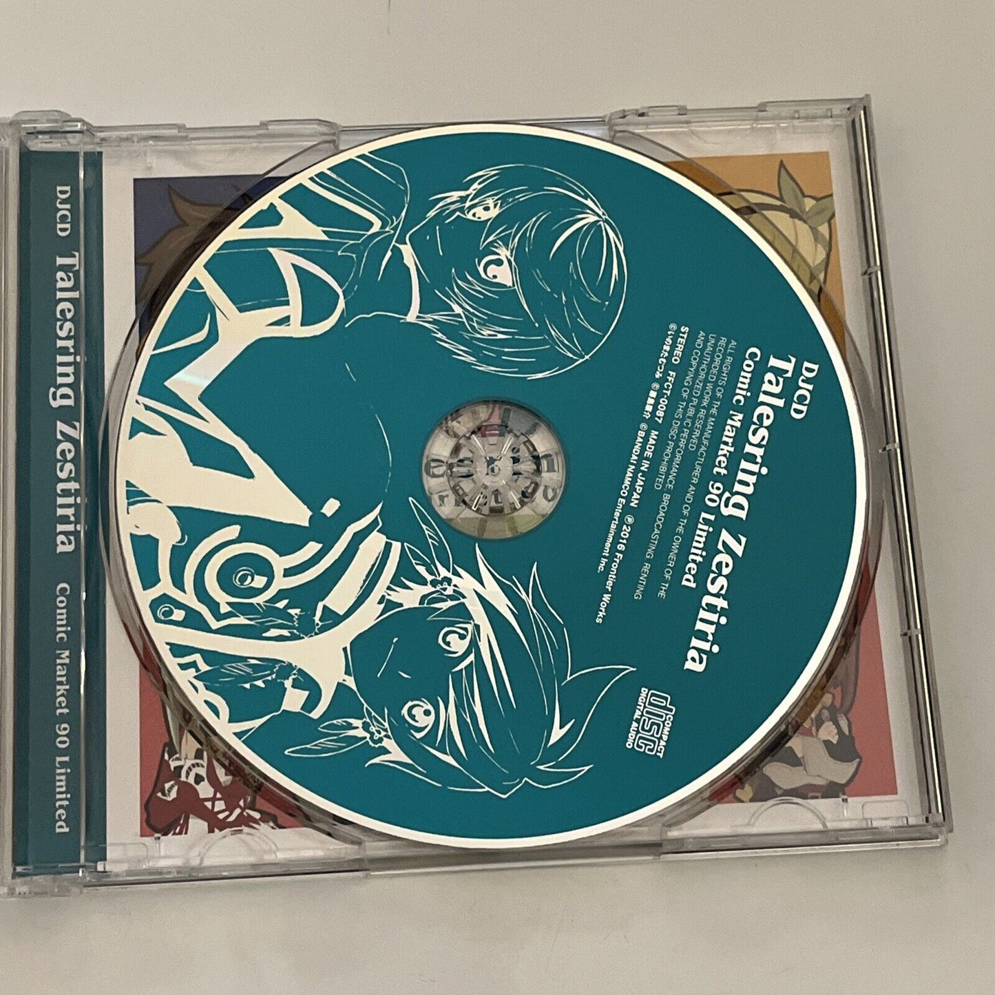 Talesring Zestiria : Comic Market 90 Limited (CD, 2016) Anime Music Obi Japan