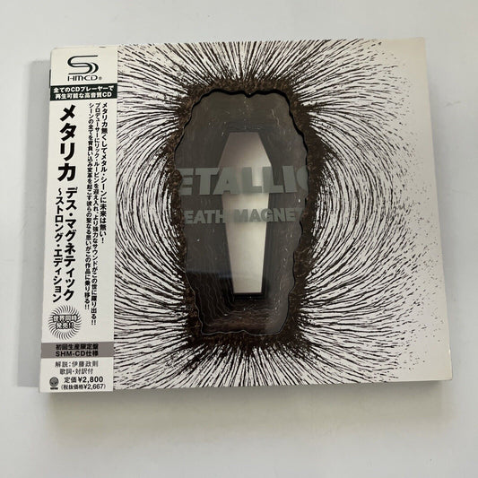 Death Magnetic by Metallica Strong Edition (CD, SHM CD 2008) Japan Obi Limit Ed