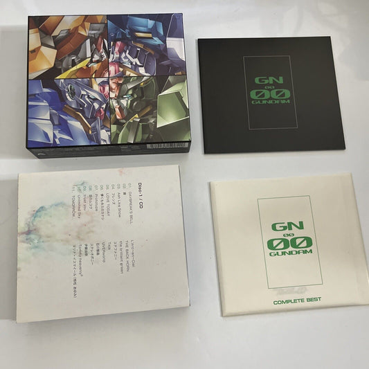 Mobile Suit Gundam 00 Complete Best (CD + DVD, 2009) Japan Limited Edition
