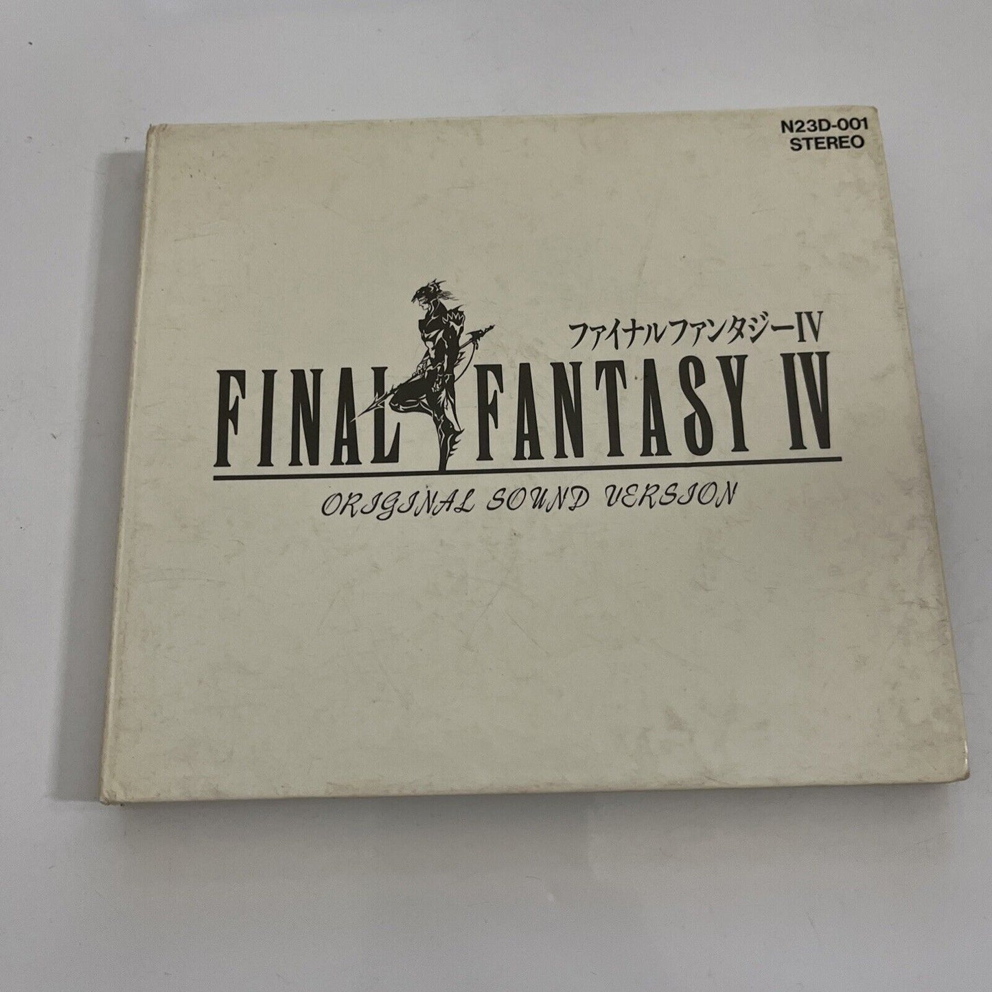 Final Fantasy IV [Official Soundtrack] by Nobuo Uematsu (CD, 1991) 1st Press