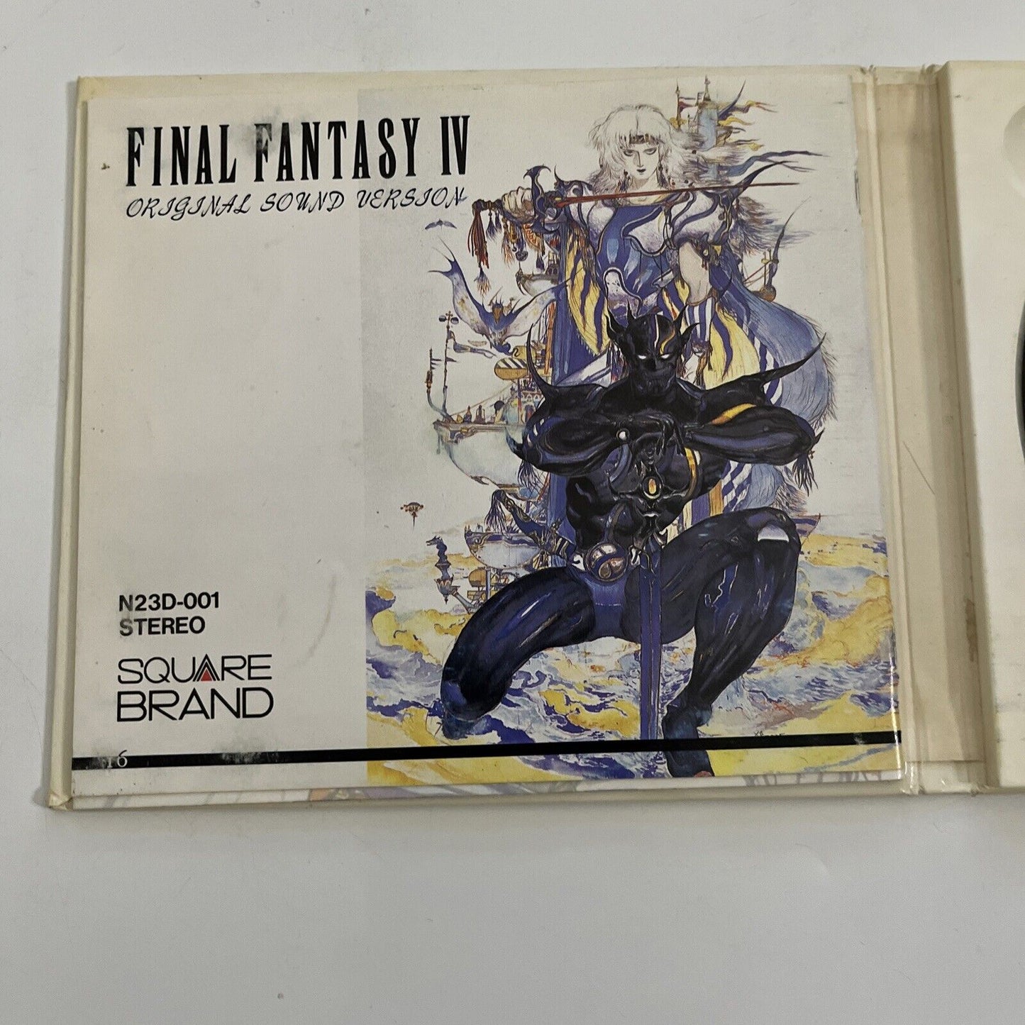 Final Fantasy IV [Official Soundtrack] by Nobuo Uematsu (CD, 1991) 1st Press