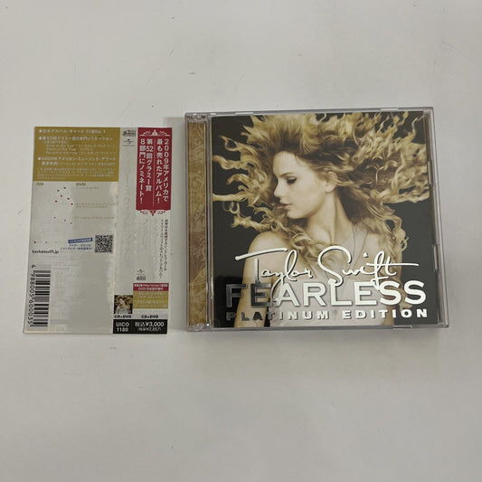 Taylor Swift – Fearless Japan Limited Platinum Edition CD + DVD 2009