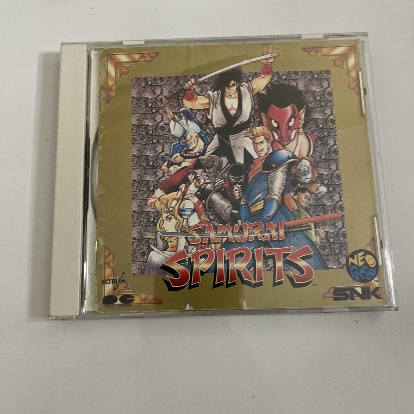 Samurai Spirits Soundtrack by SNK (CD, 1993) Video Game Music Japan PCCB-00135