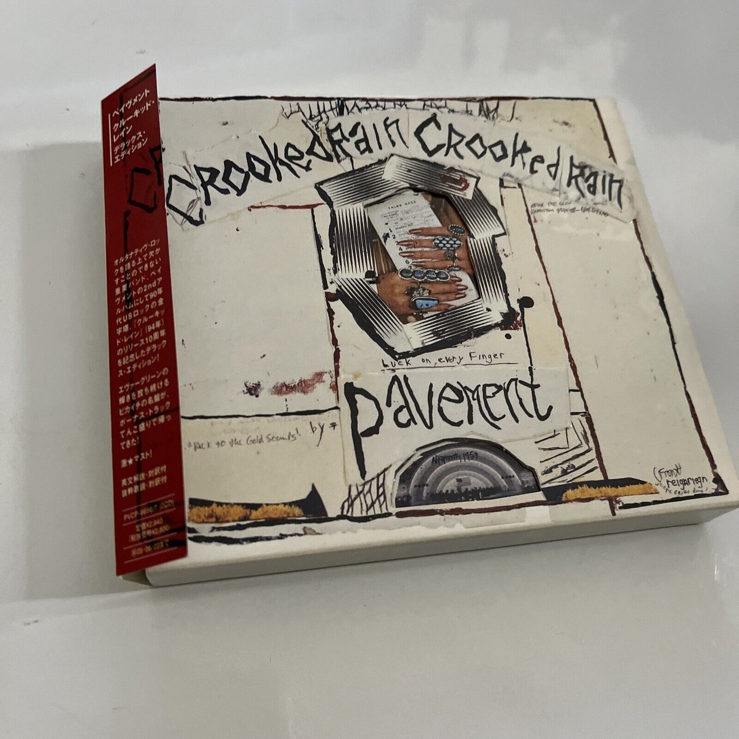 Pavement – Crooked Rain, Crooked Rain Deluxe Japan Edition (CD, 2004) 2-Disc Obi