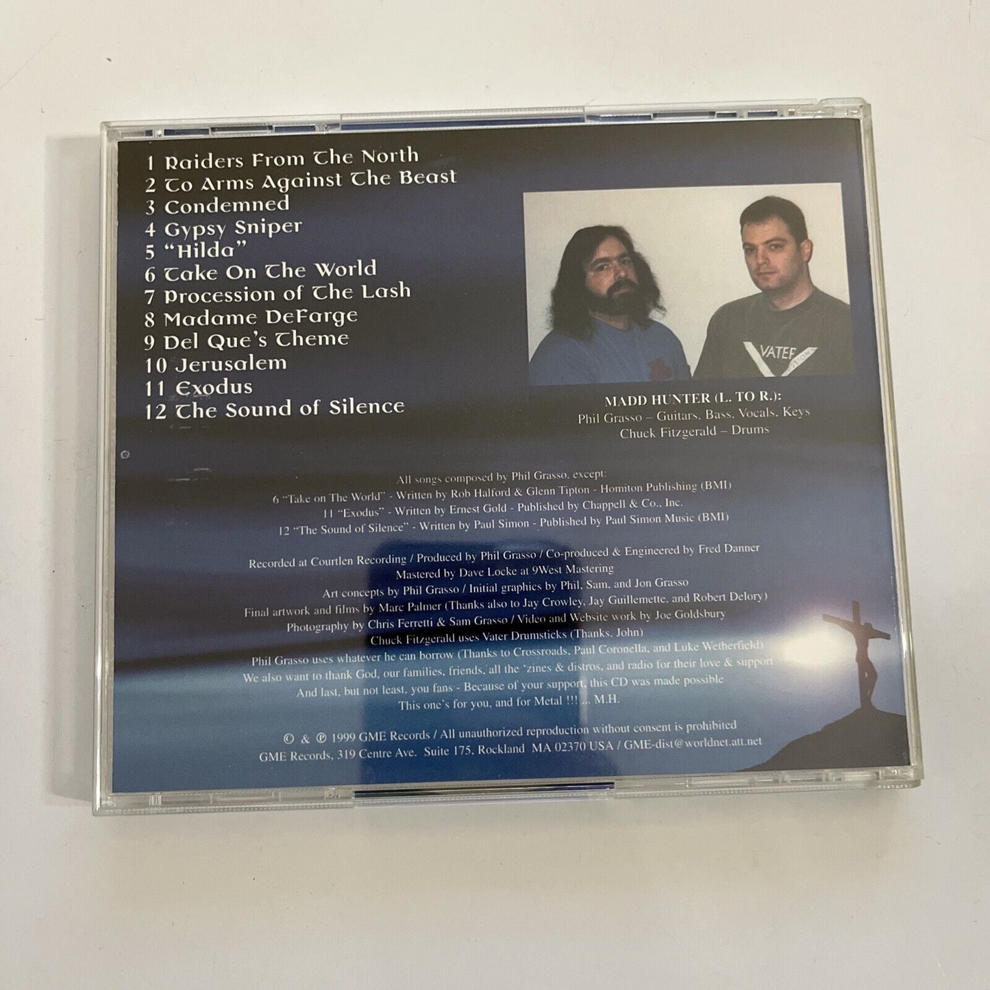 Madd Hunter – Silence Of The Lamb (CD, 1999) Heavy Metal GME Records GME0004