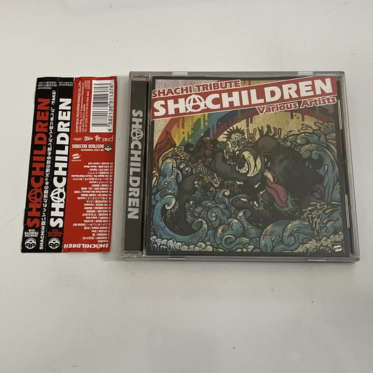 Shachi Tribute : ShⒶchildren (CD,2013) Rock Punk Compilation Obi Japan FECD-0137