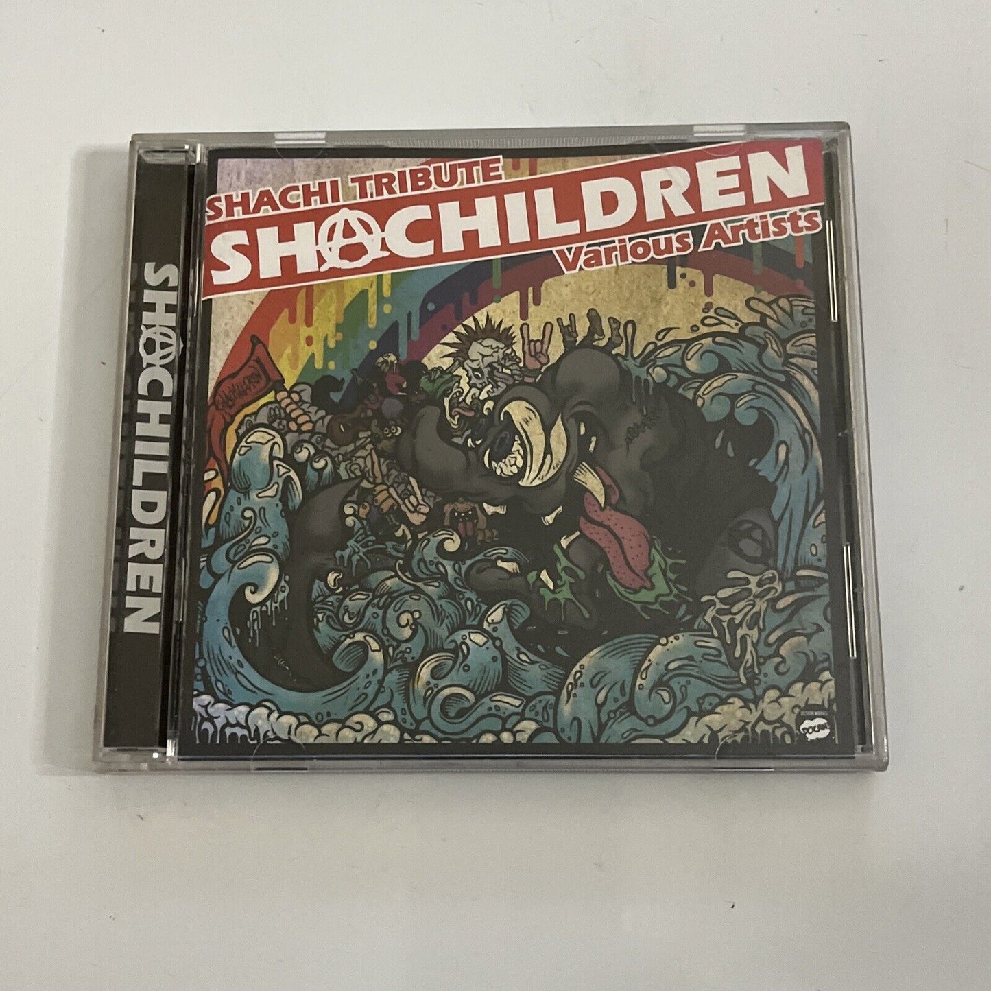 Shachi Tribute : ShⒶchildren (CD,2013) Rock Punk Compilation Obi Japan FECD-0137