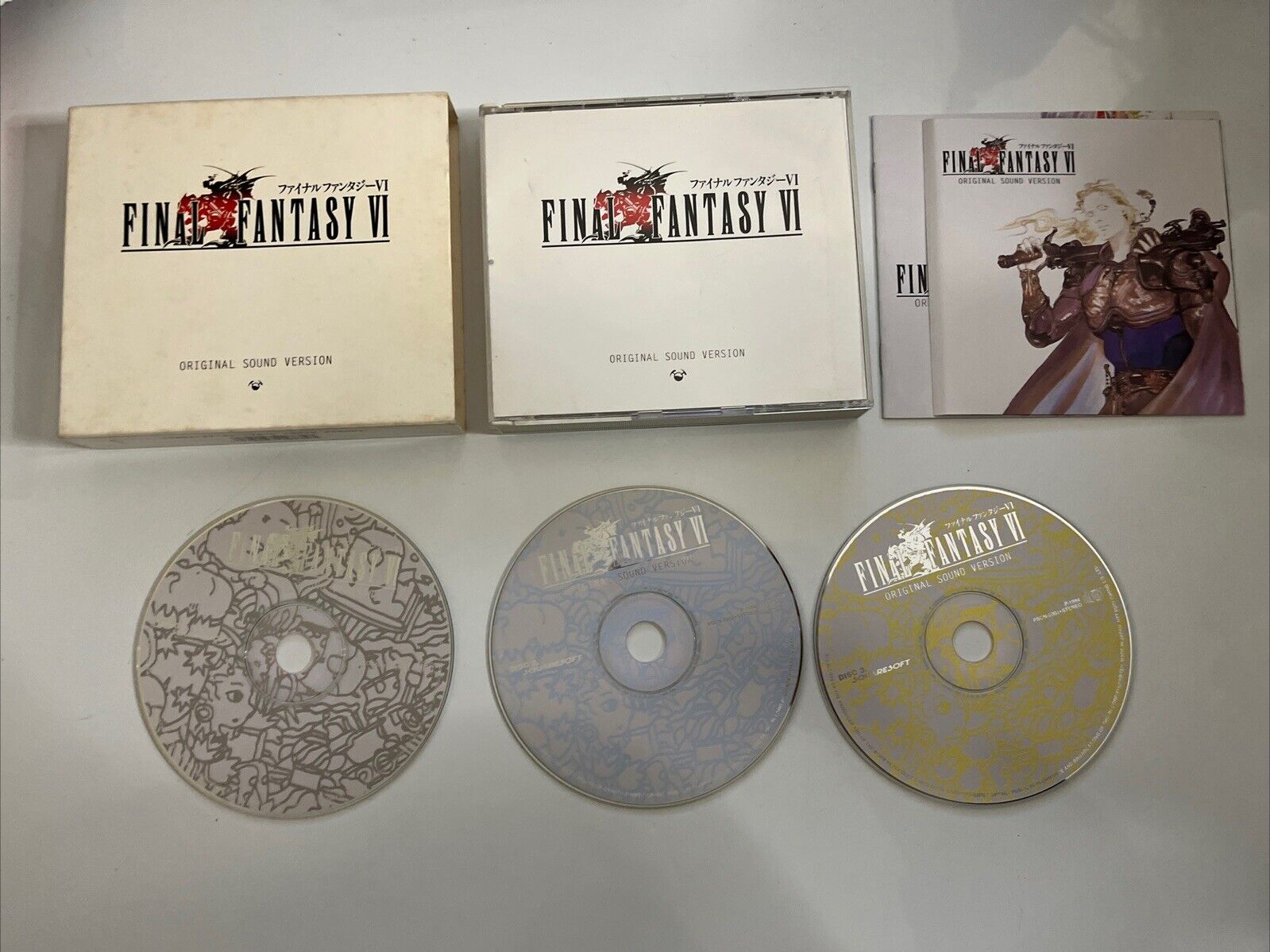 Nobuo Uematsu – Final Fantasy VI: Original Soundtrack (CD, 1994