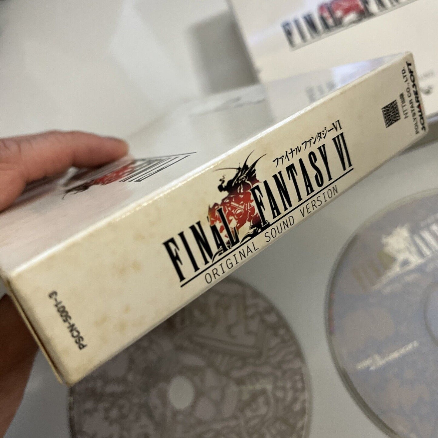 Nobuo Uematsu – Final Fantasy VI: Original Soundtrack (CD, 1994) Japan Box 3 CD
