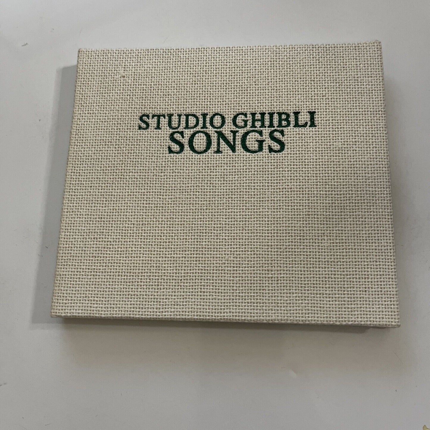 Studio Ghibli Songs (CD, 1998) Anime Soundtrack Cloth Case JAPAN First Press