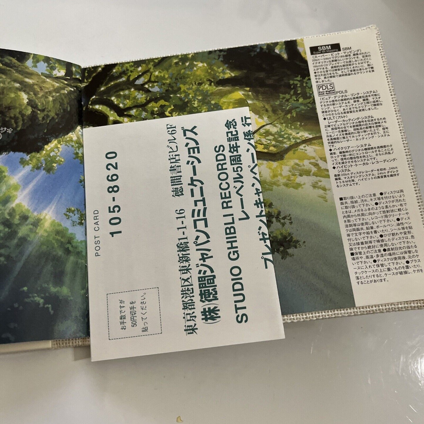 Studio Ghibli Songs (CD, 1998) Anime Soundtrack Cloth Case JAPAN First Press