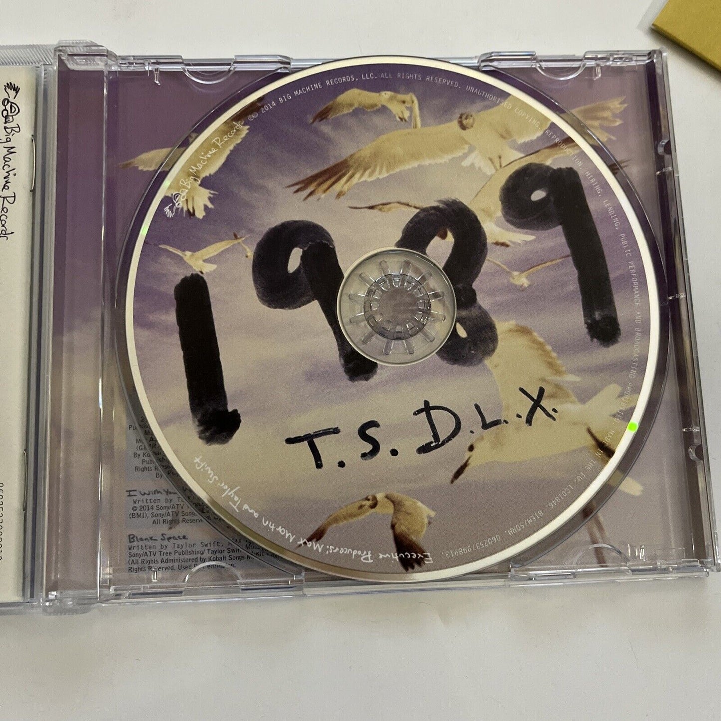 1989 D.L.X. [Deluxe Edition] by Taylor Swift (CD, 2014) Slipcase & Photos