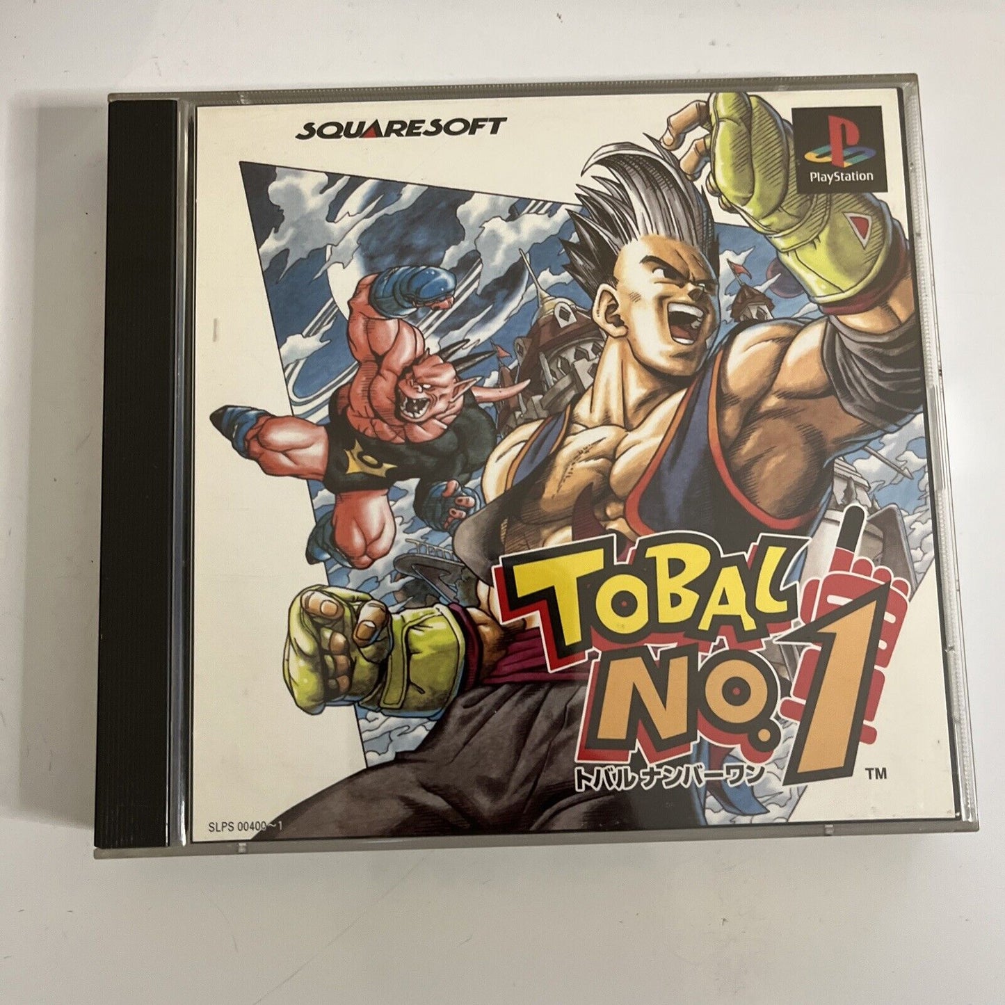 Tobal No 1  PS1 Sony PlayStation NTSC-J JAPAN Squaresoft 1996 Fighting Game