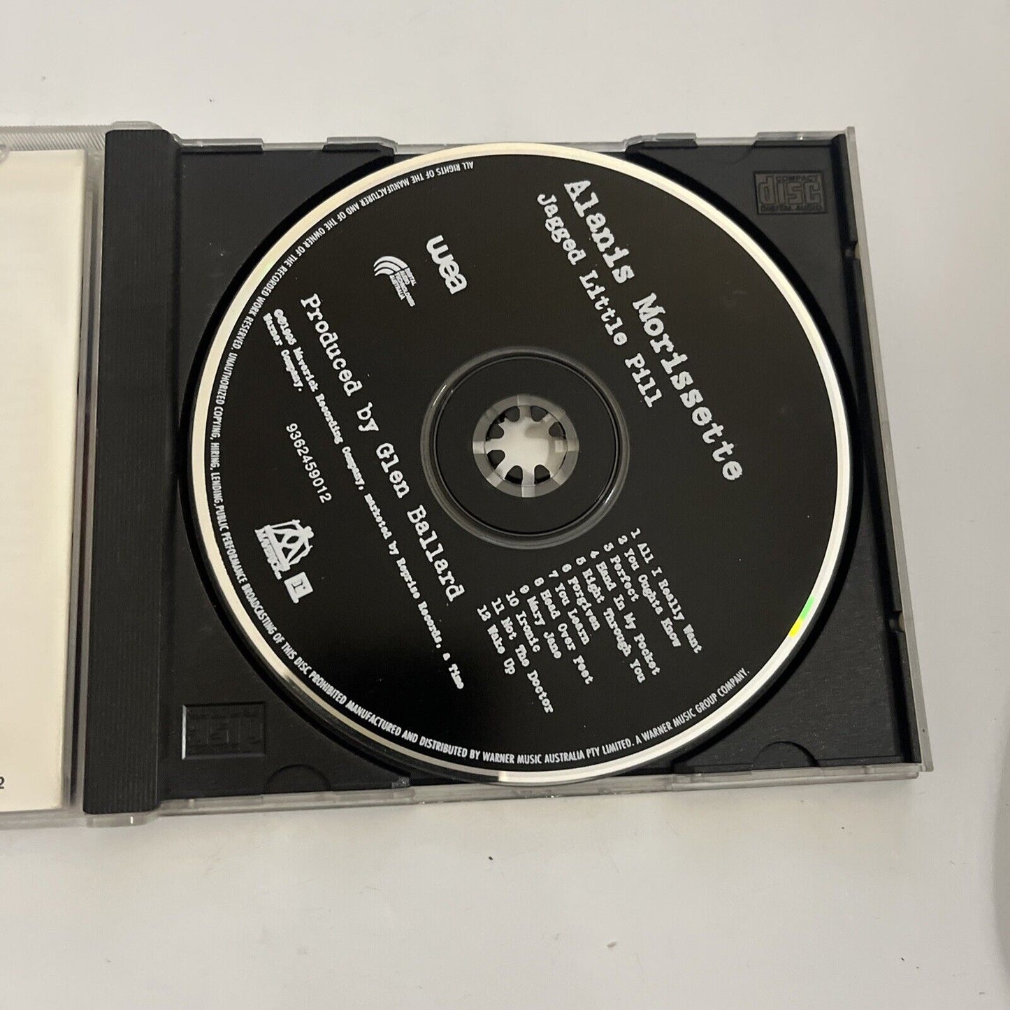 Jagged Little Pill by Alanis Morissette (CD, 1995) Album  Maverick Records