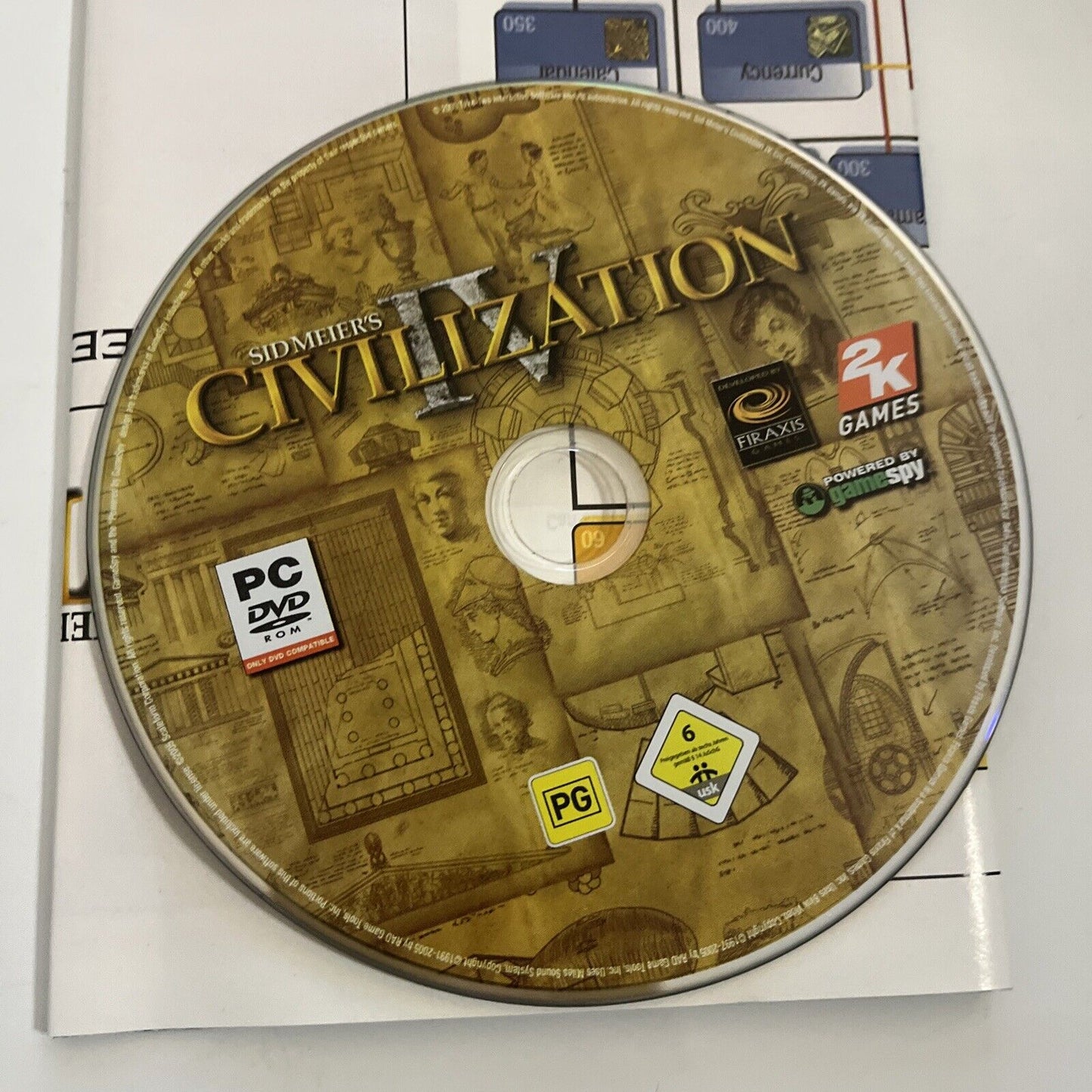 Sid Meier's Civilization IV  PC Windows Game with Book 2005 Complete