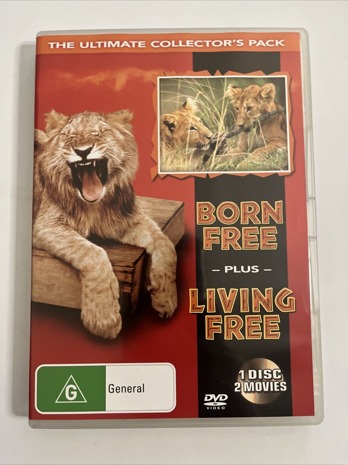 Born Free / Living Free (DVD, 2011) Region 4