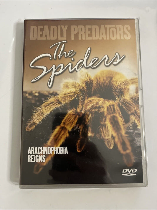 Deadly Predators The Spiders (DVD) All Regions  NEW