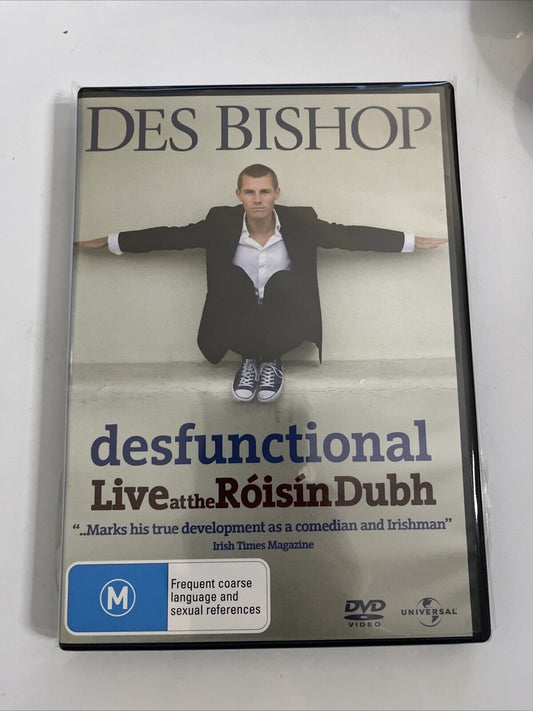 Des Bishop Desfunctional Live (DVD, 2009) Region 4 &2  NEW