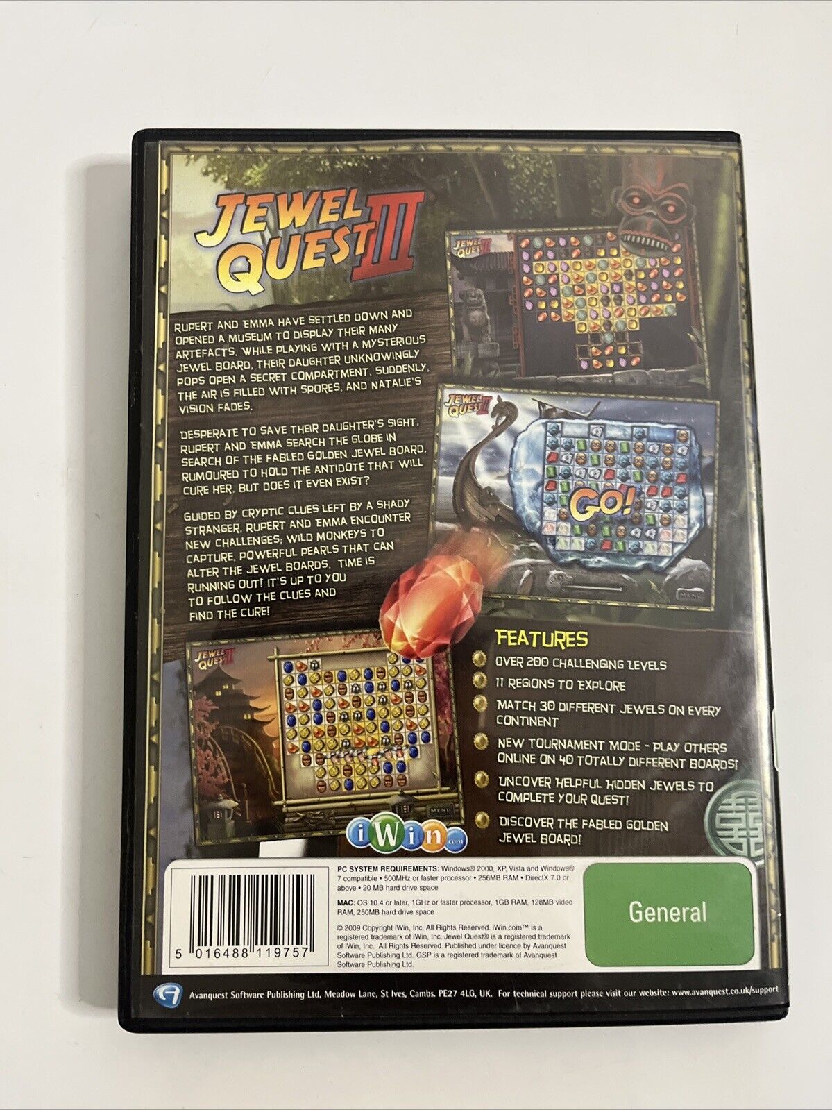 Jewel Quest III 3  PC Windows Puzzle Game  NEW
