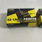 2x Genuine Casio EZ-Label Printer Tape Cartridge XR-24YW1 24mm Yellow Black  NEW
