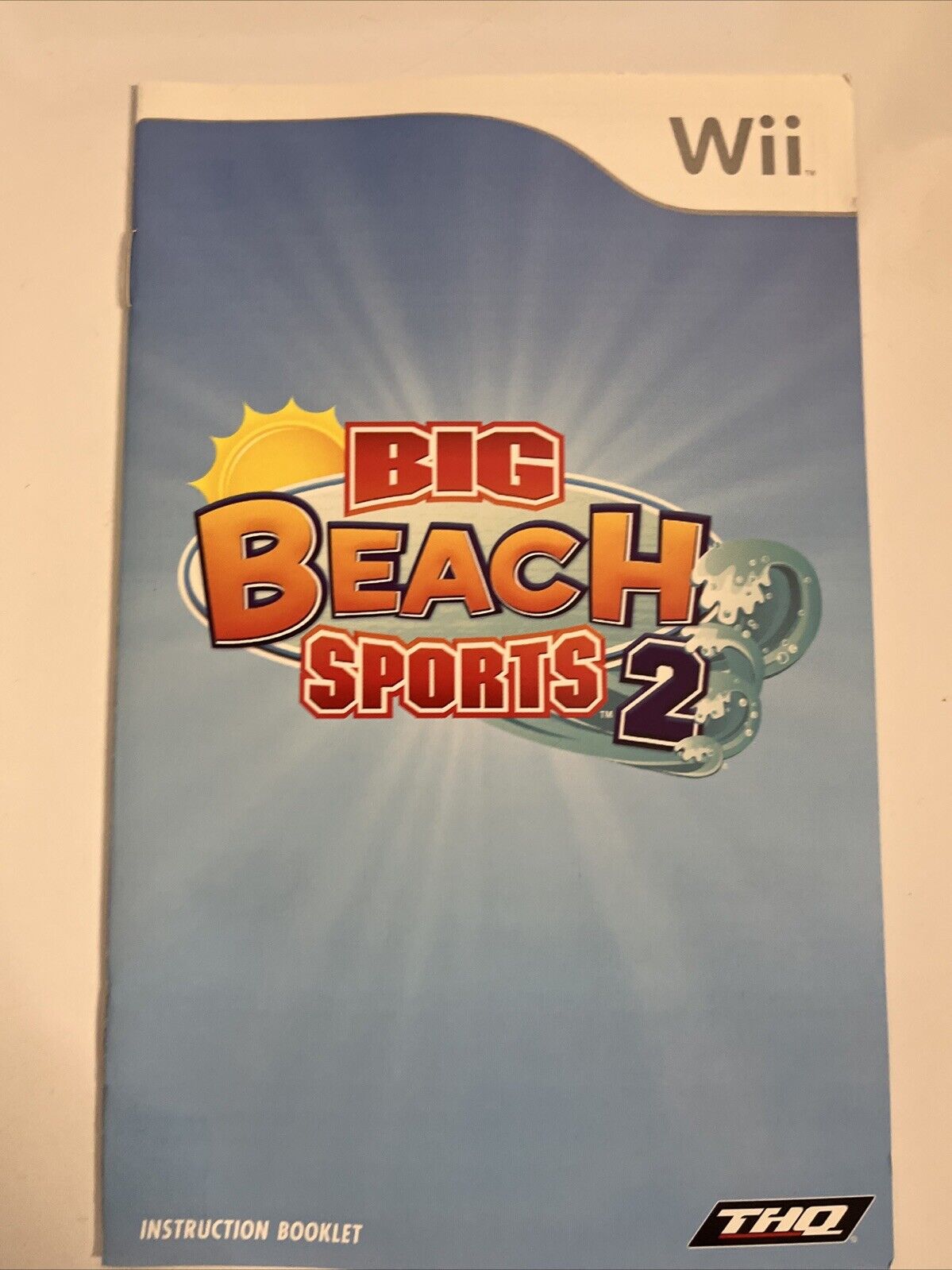 Big Beach Sports 2  Nintendo Wii PAL 2010 Game Complete